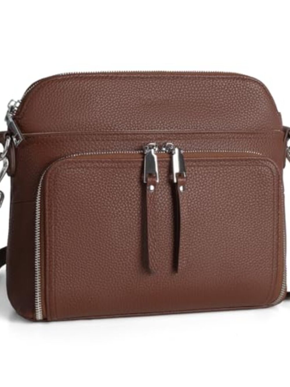 Genuine Leather Crossbody Bag Small RFID Wallet Purse
